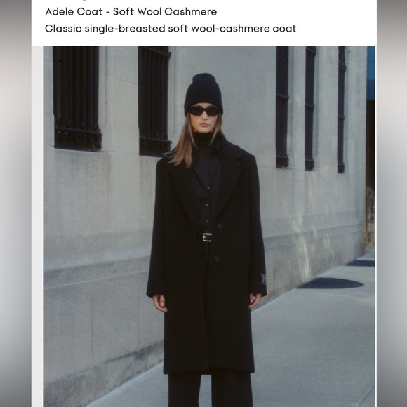 Aritzia Wilfred Adele Wool Coat - Picture 1 of 11
